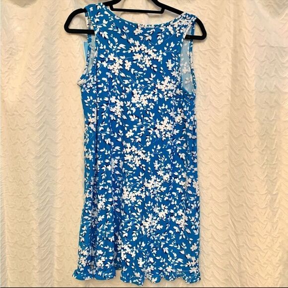 NWT draper James floral blue dress s/m - Picture 4 of 7